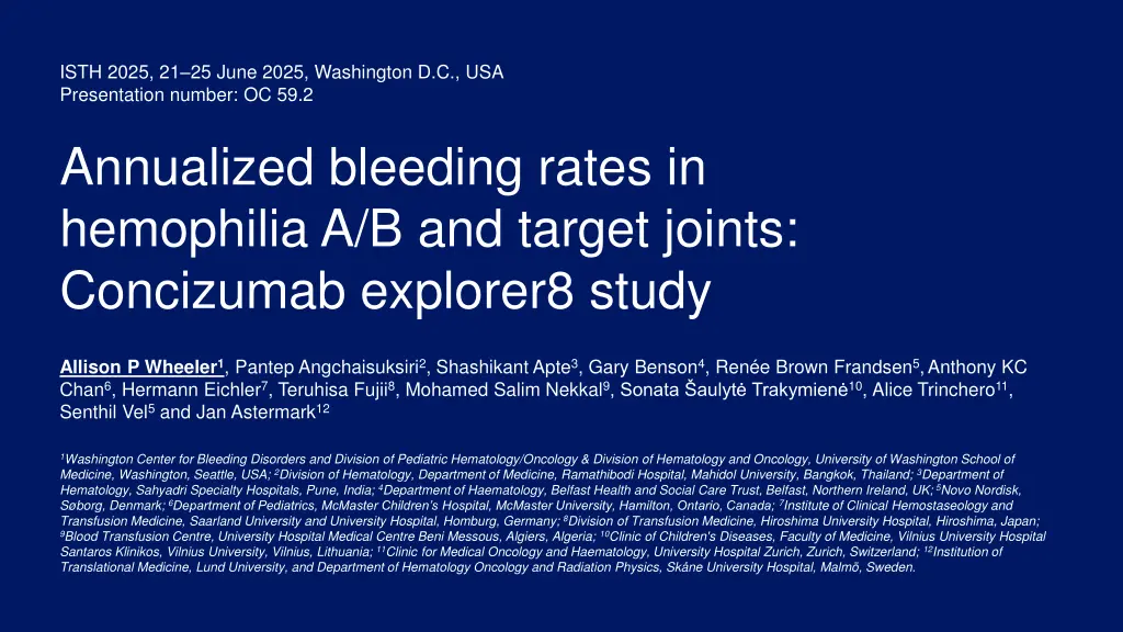 isth 2025 21 25 june 2025 washington