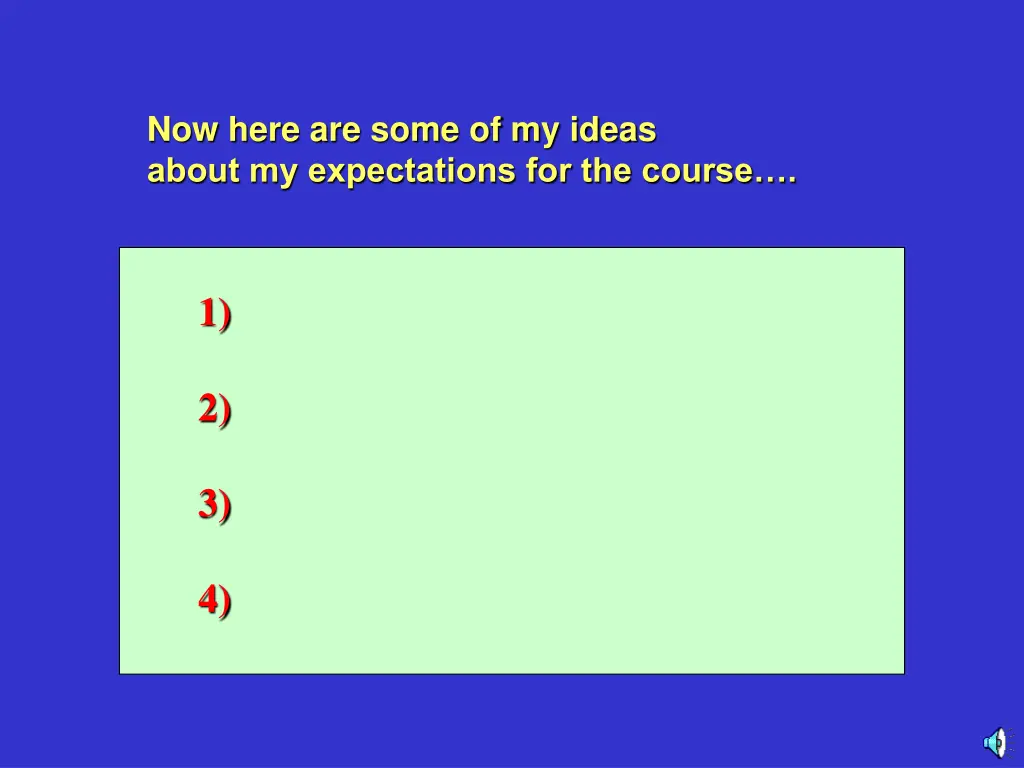 now here are some of my ideas about