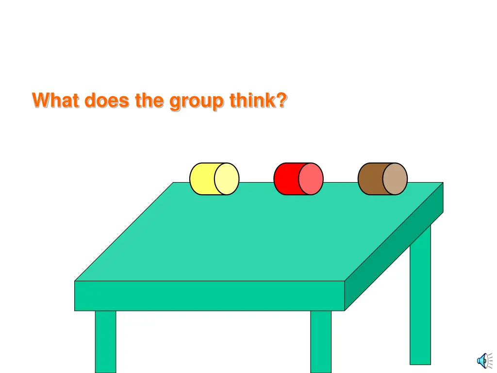 what does the group think