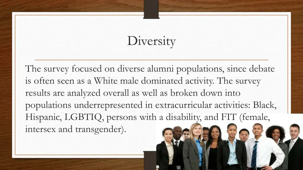 diversity