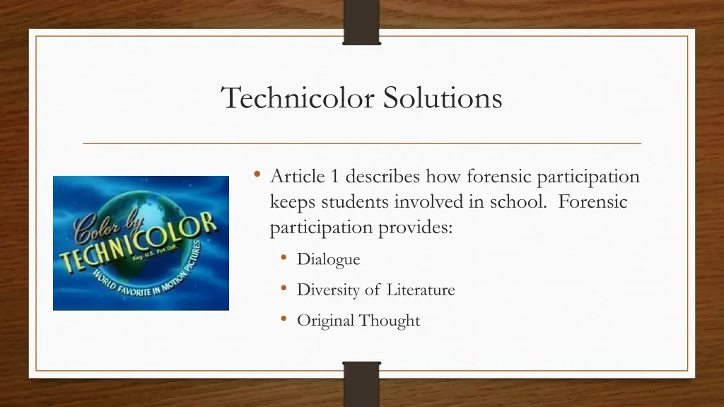 technicolor solutions