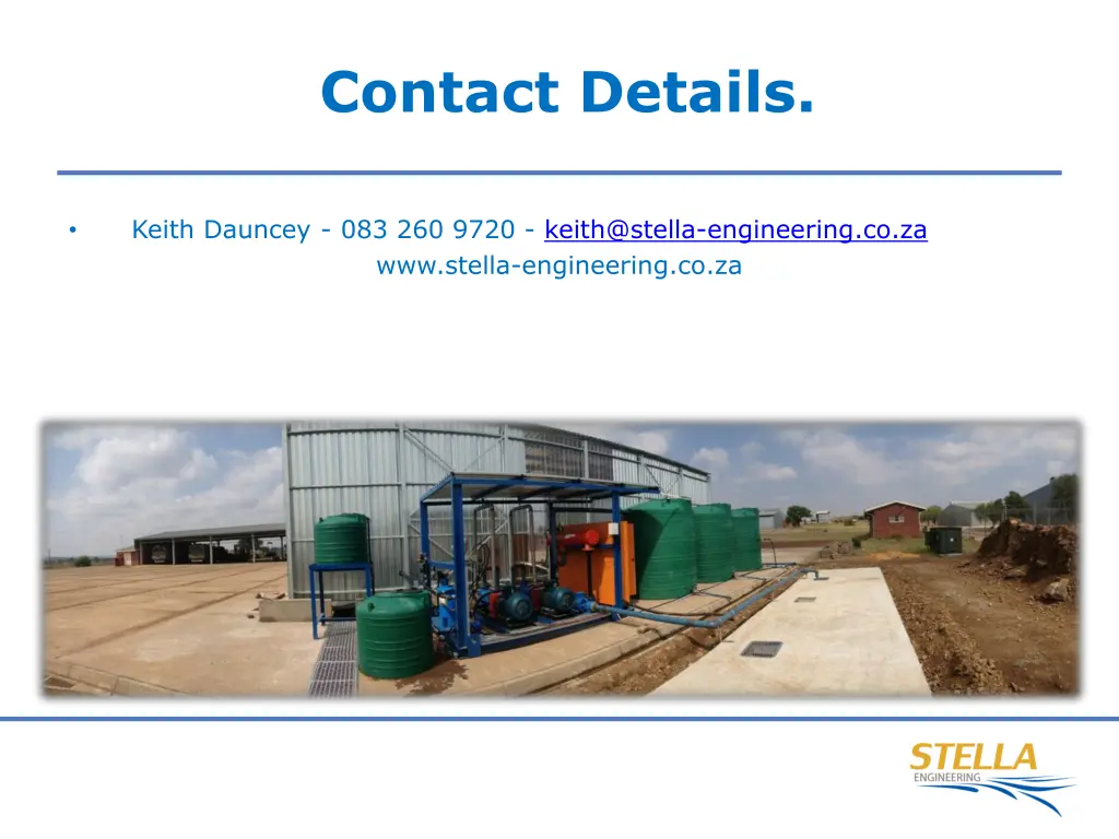 contact details