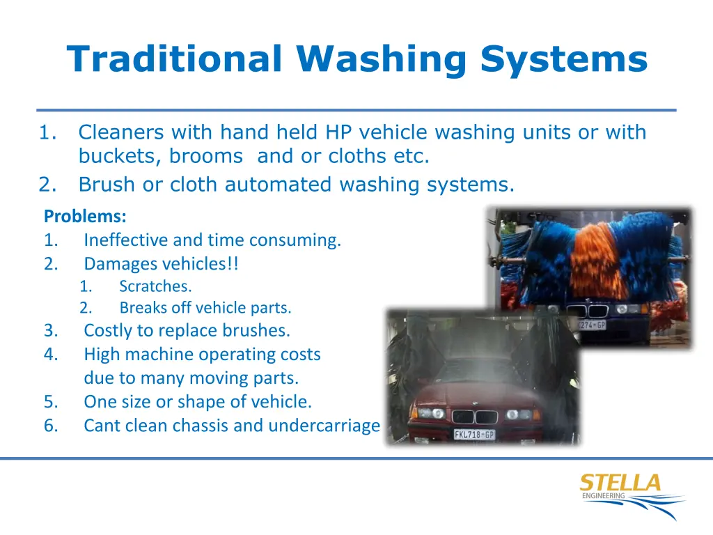 traditional washing systems