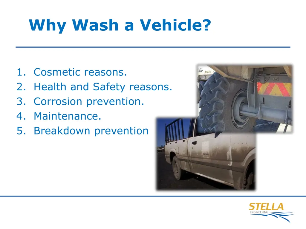 why wash a vehicle