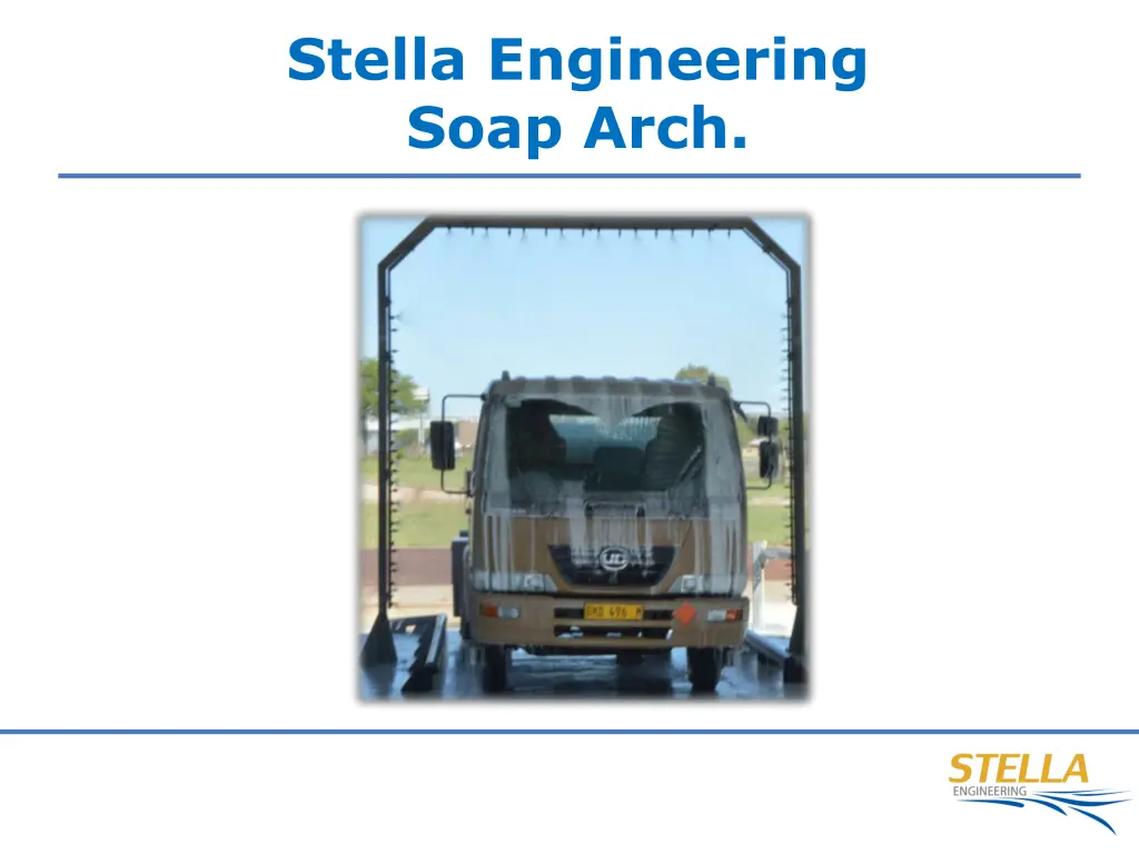stella engineering soap arch