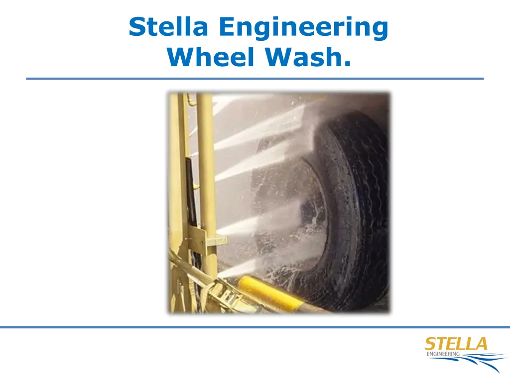 stella engineering wheel wash
