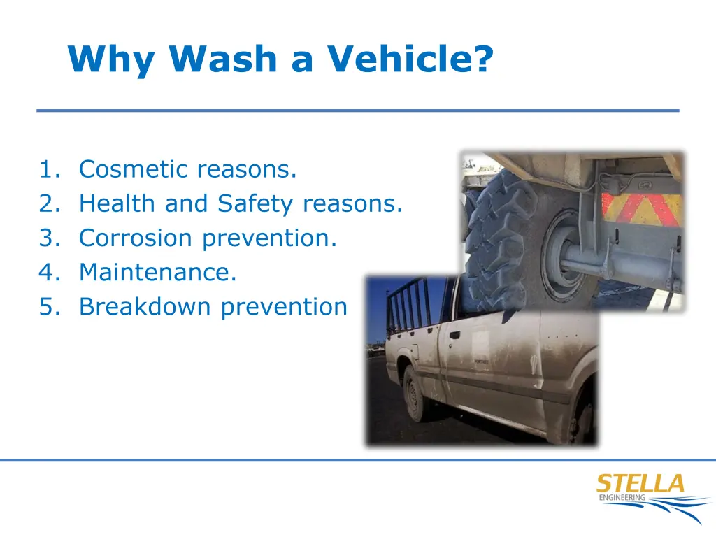 why wash a vehicle
