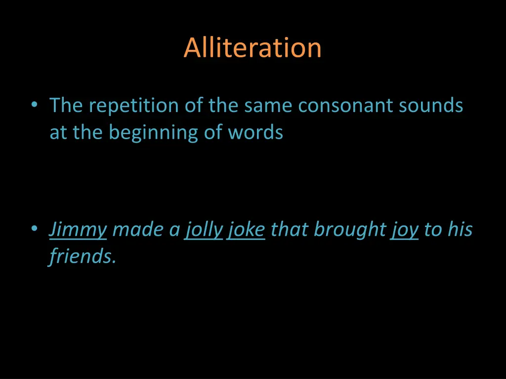 alliteration