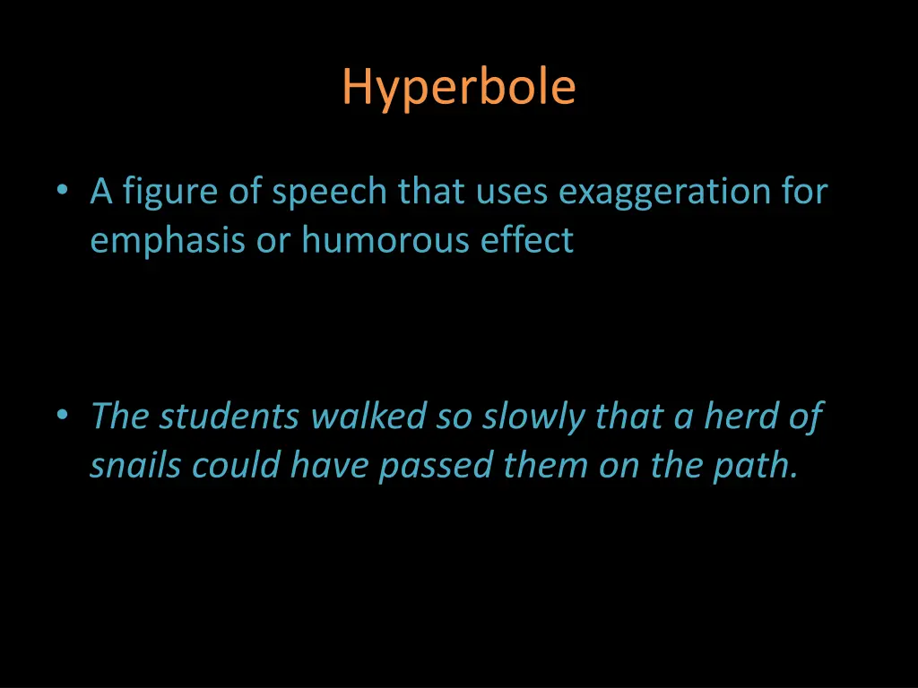 hyperbole