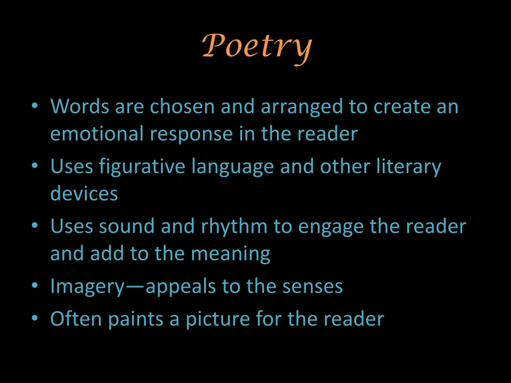 poetry
