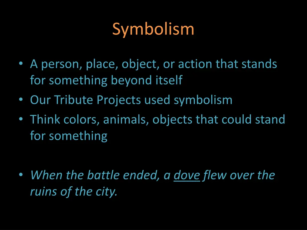 symbolism