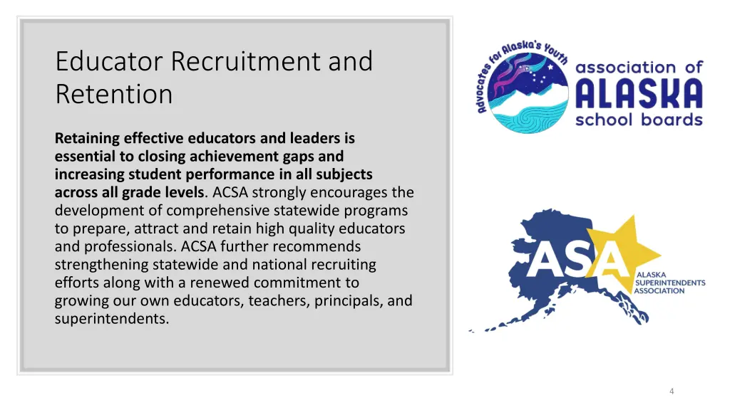 educator recruitment and retention