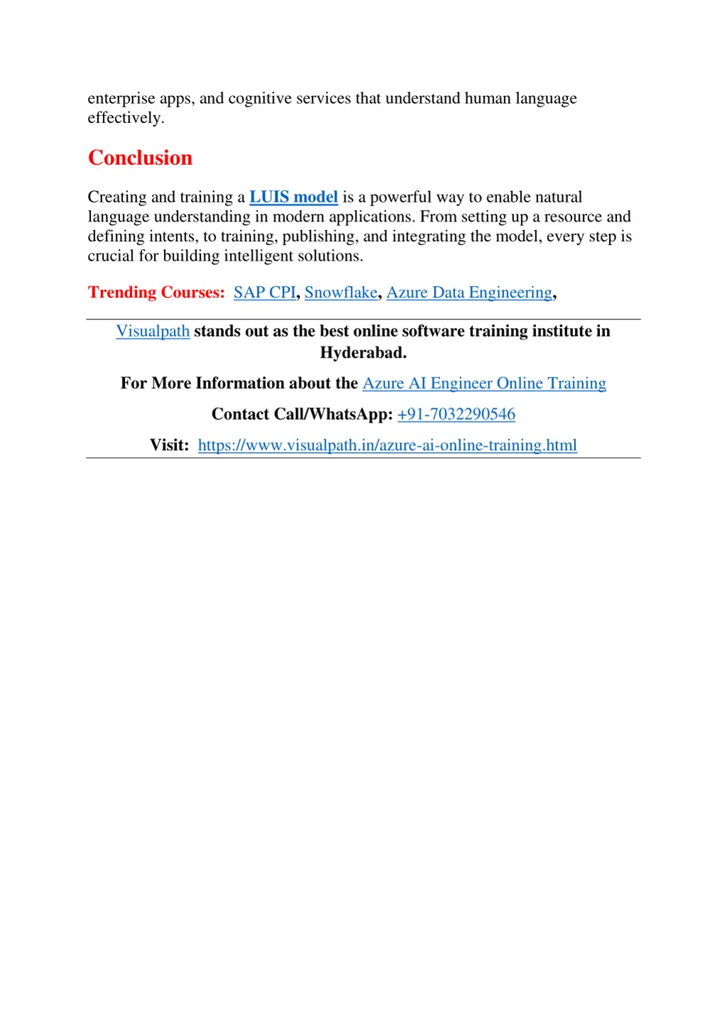 enterprise apps and cognitive services that
