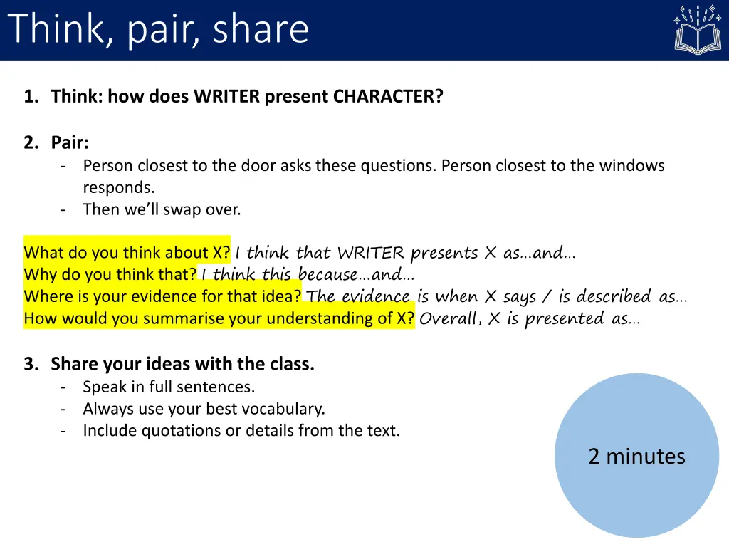 think pair share