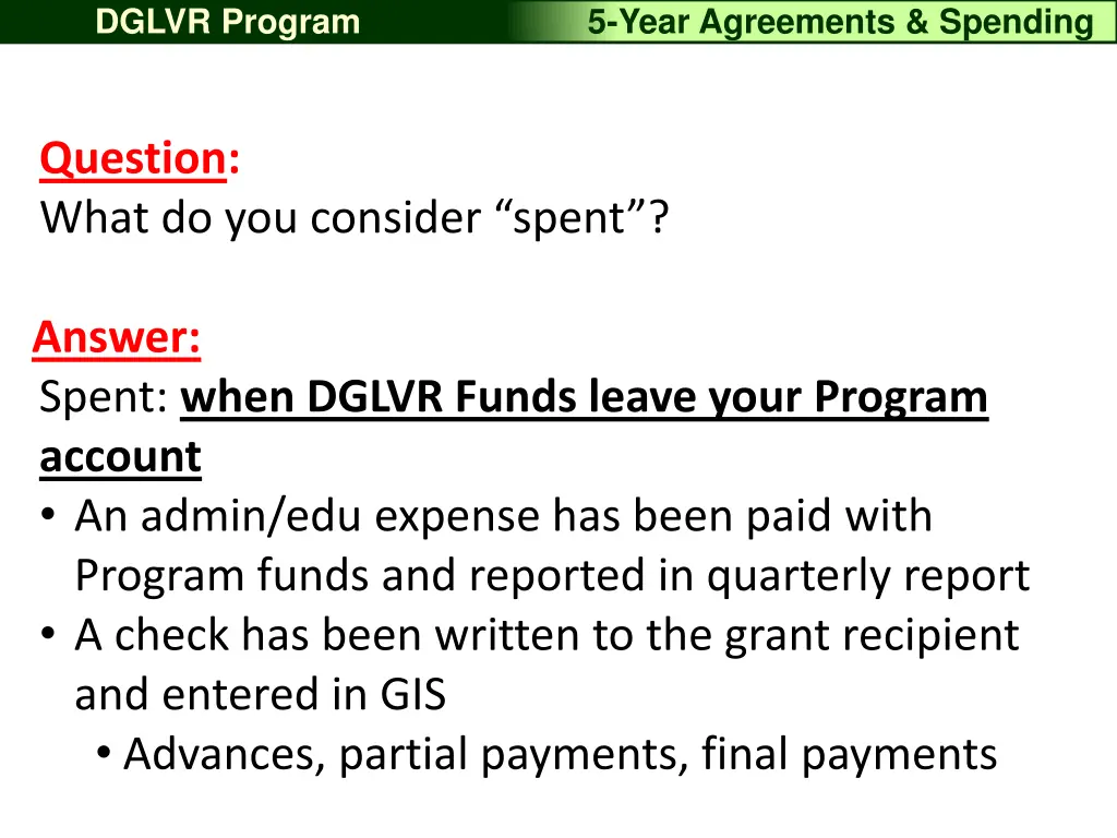dglvr program 6
