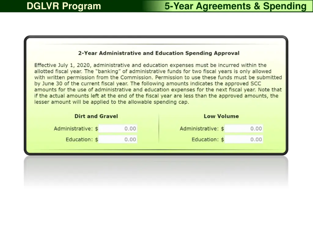 dglvr program 7