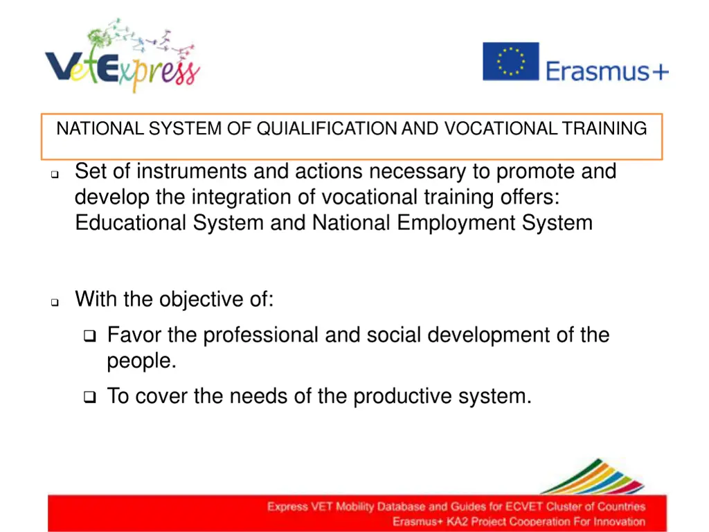 national system of quialification and vocational