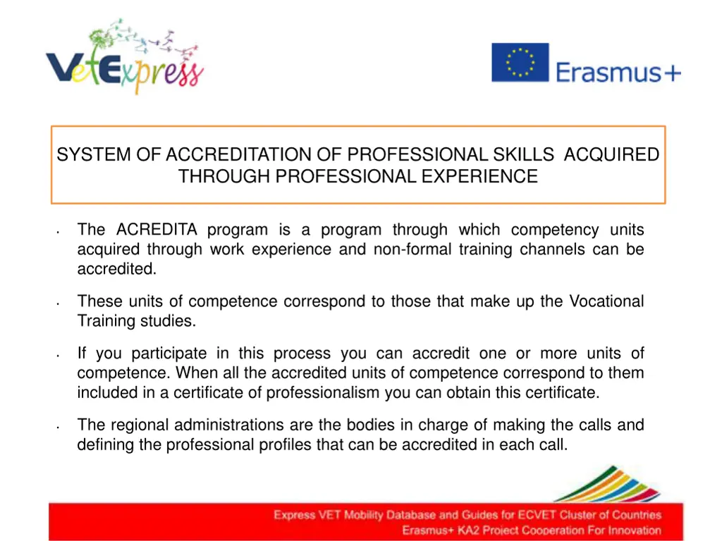 system of accreditation of professional skills