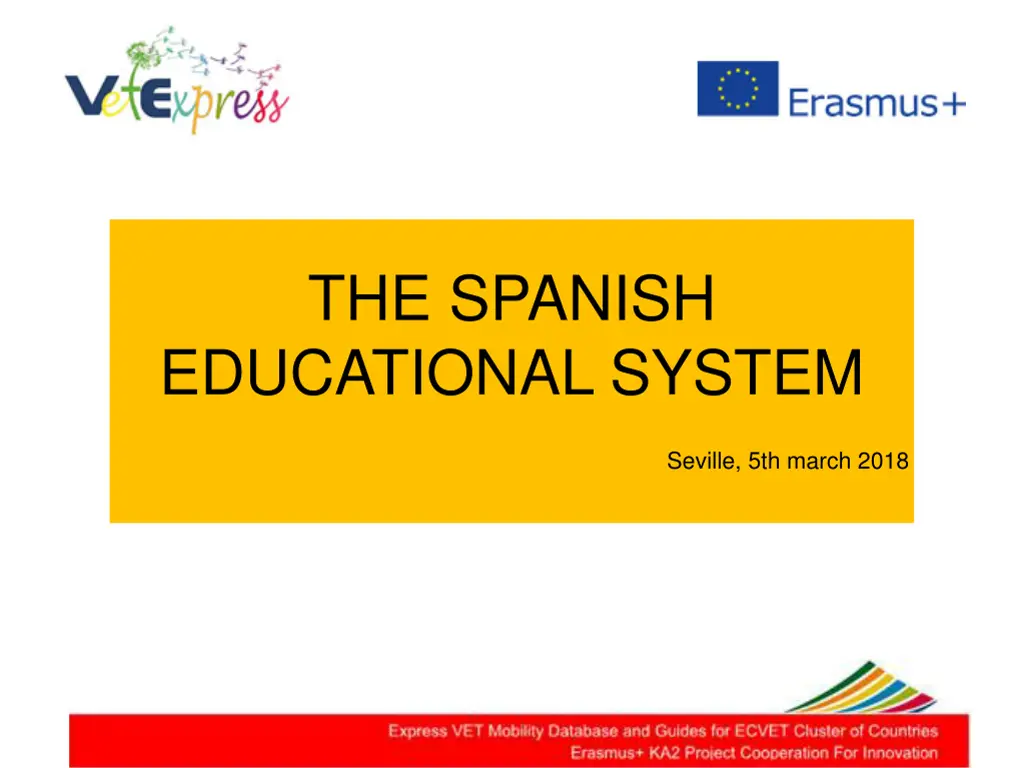 the spanish educational system