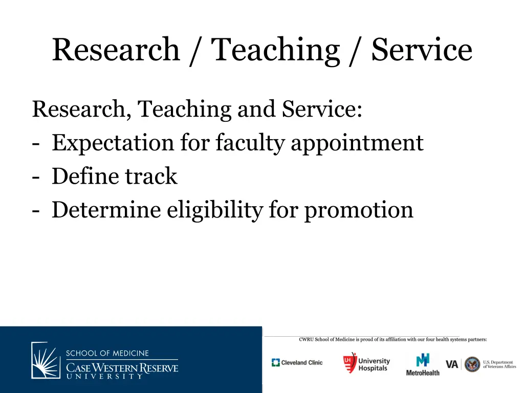 research teaching service