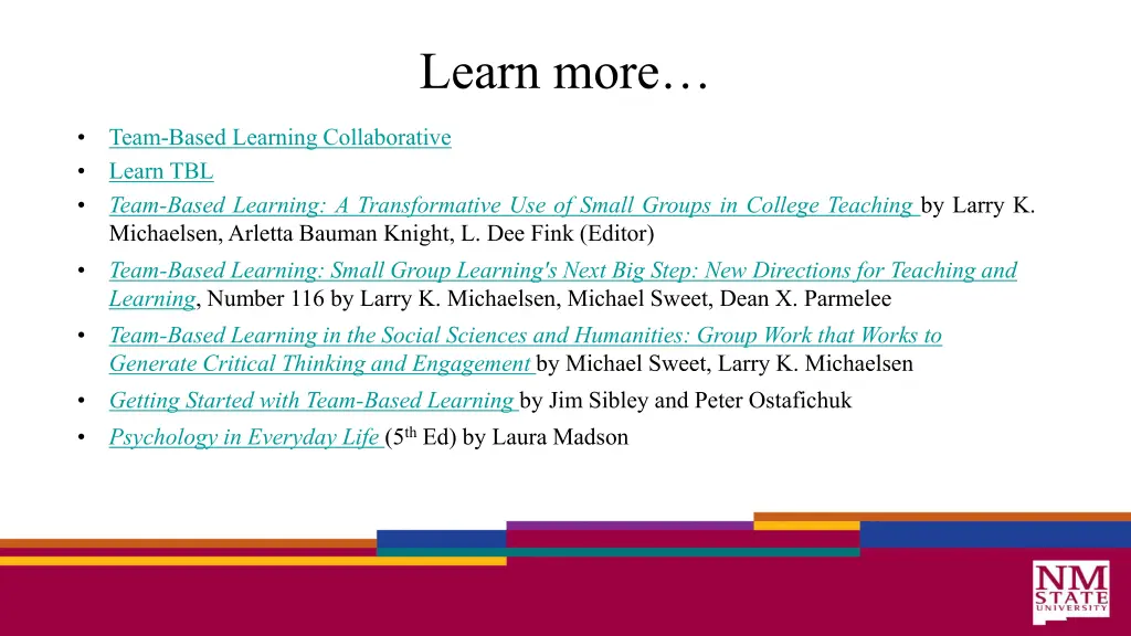 learn more