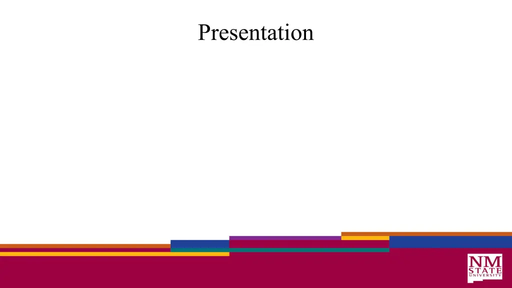 presentation