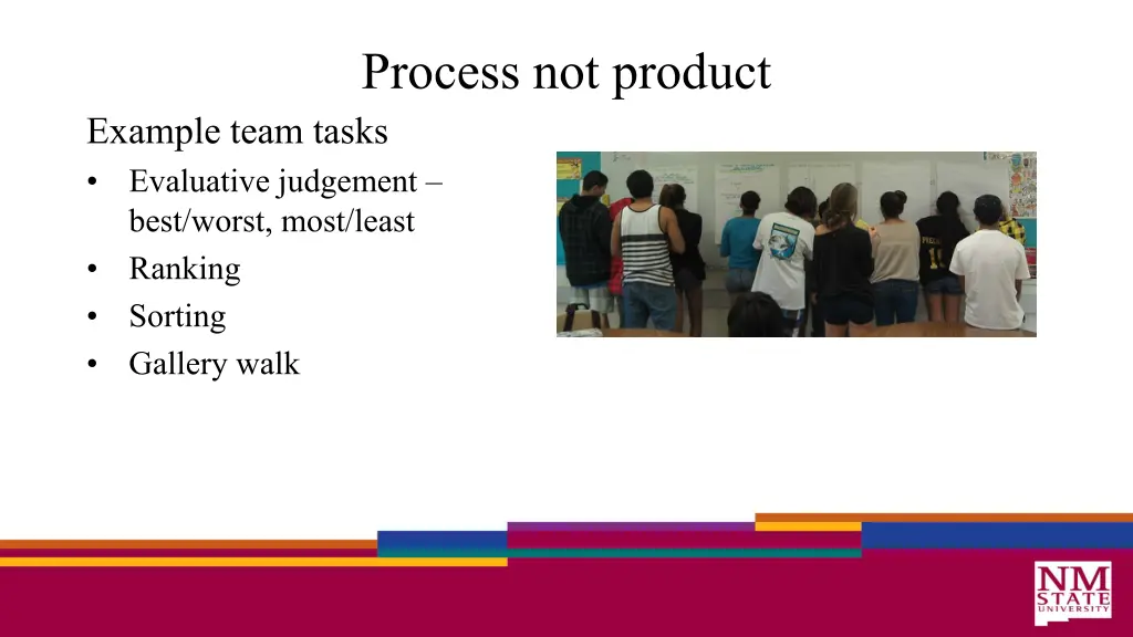 process not product