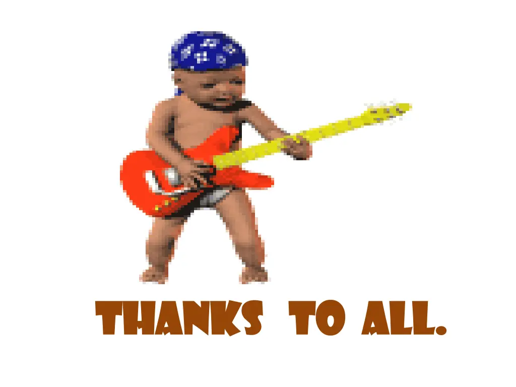 thanks to all thanks to all
