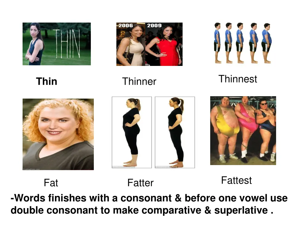 thinnest