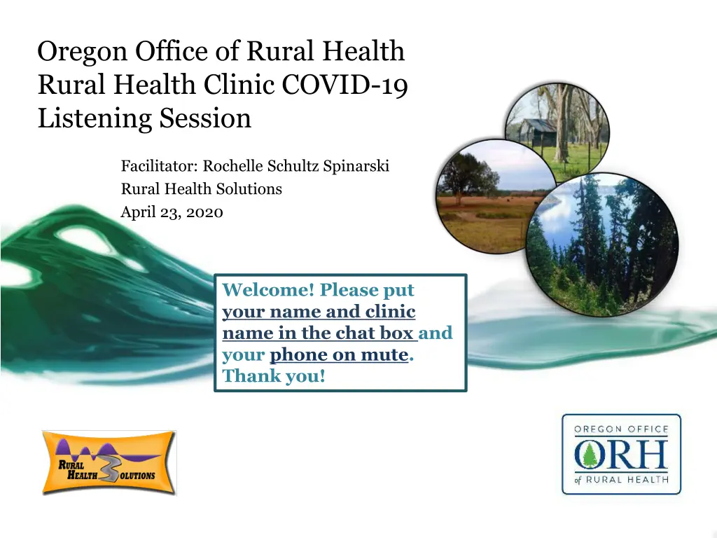 oregon office of rural health rural health clinic