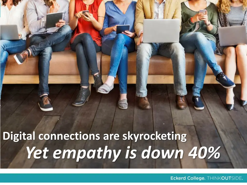 digital connections are skyrocketing yet empathy