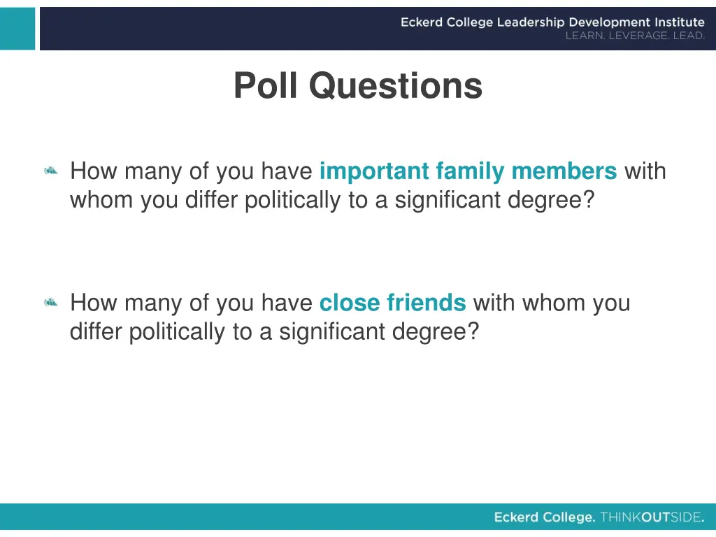 poll questions