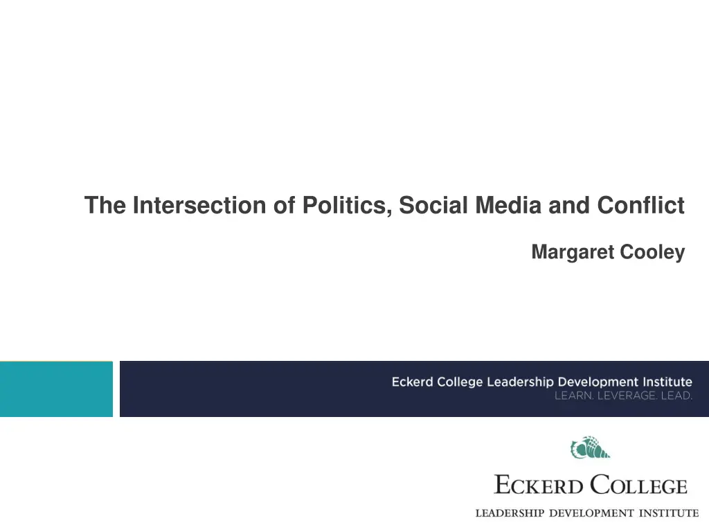 the intersection of politics social media