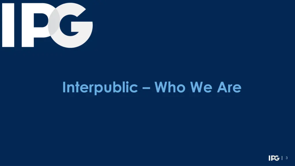 interpublic who we are