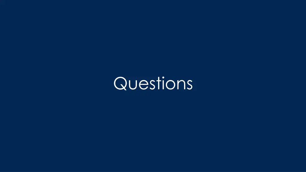 questions
