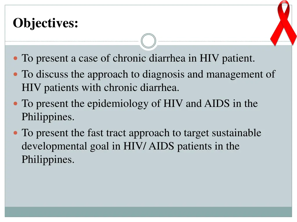 objectives