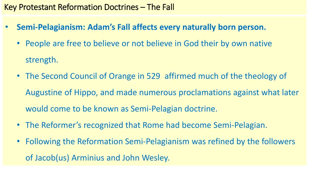 key protestant reformation doctrines