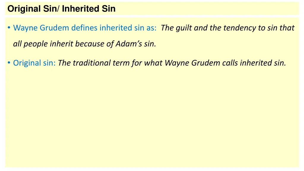 original sin inherited sin