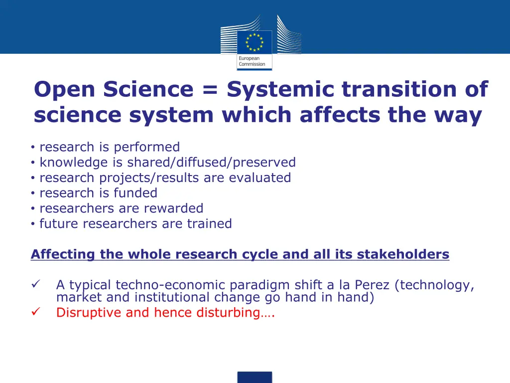 open science systemic transition of science