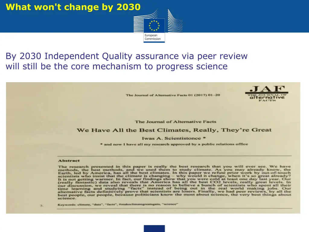 what won t change by 2030