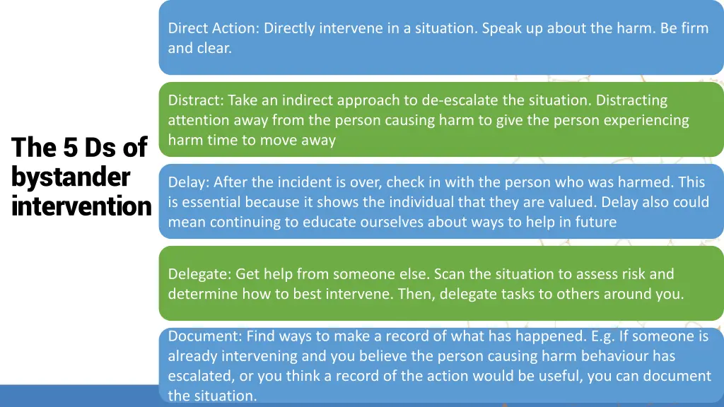 direct action directly intervene in a situation