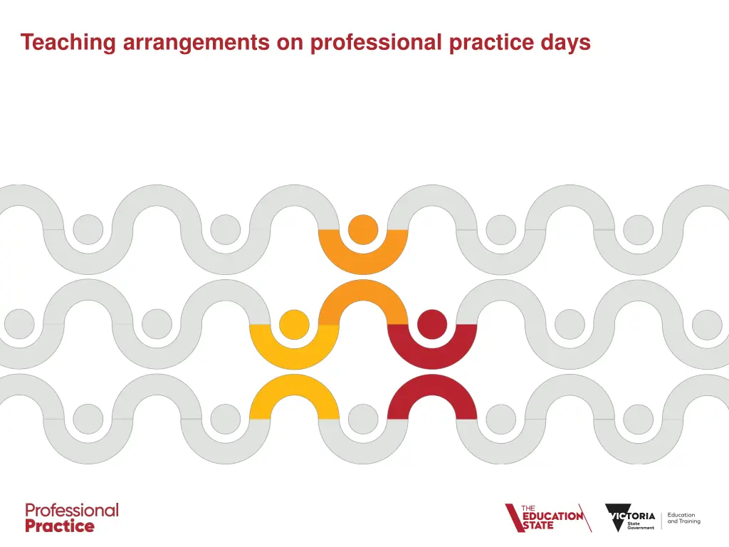 teaching arrangements on professional practice