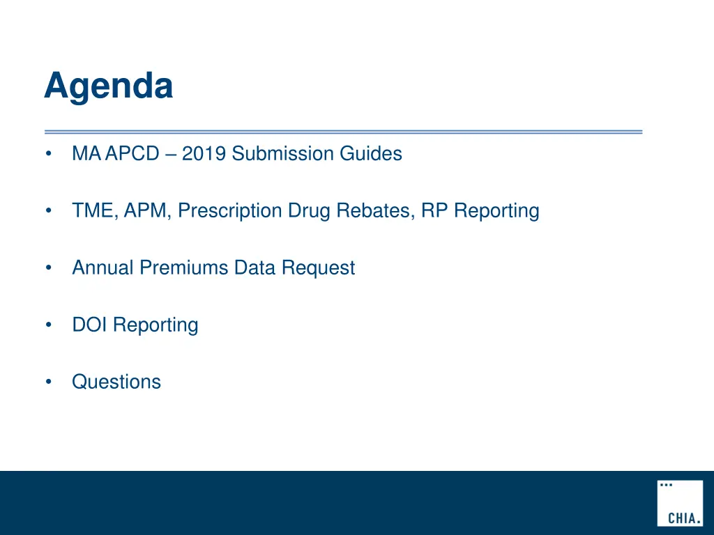 agenda