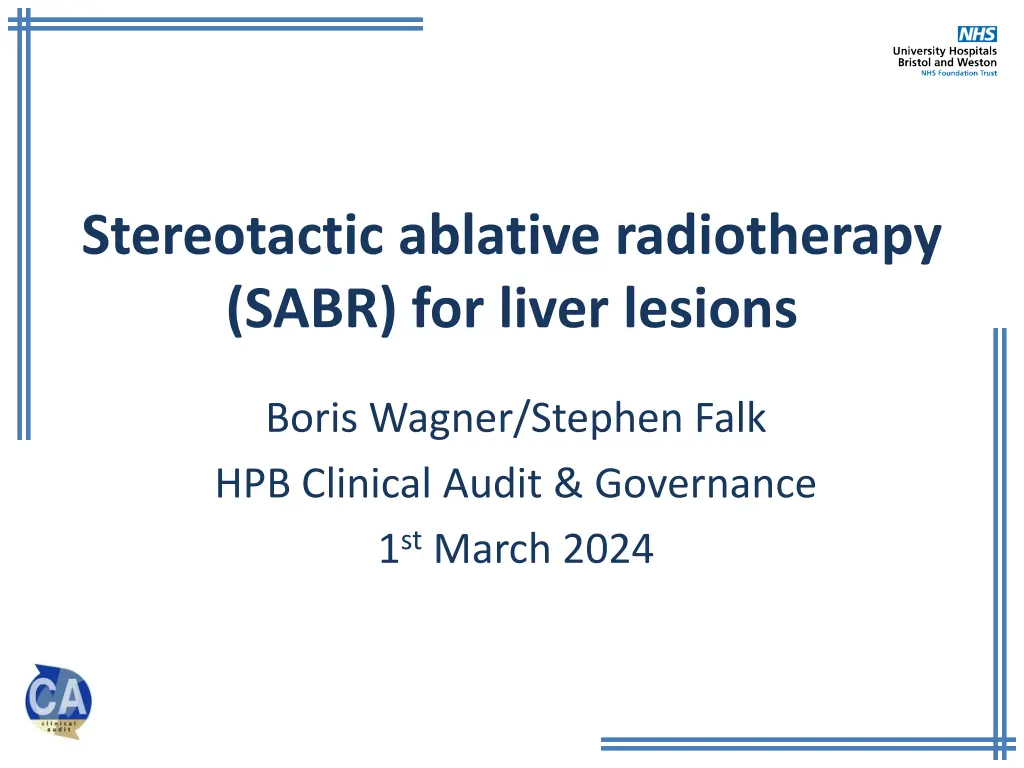 stereotactic ablative radiotherapy sabr for liver