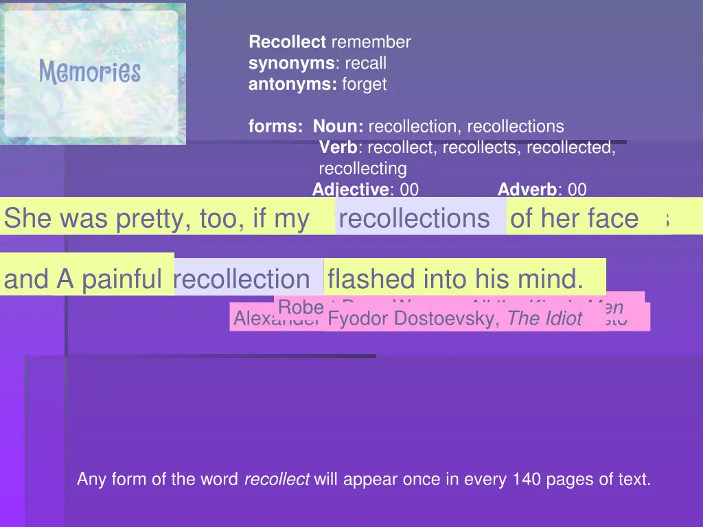 recollect remember synonyms recall antonyms