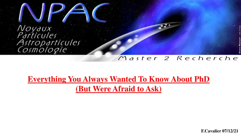 everything you always wanted to know about
