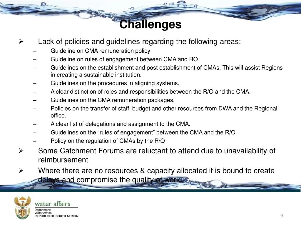 challenges