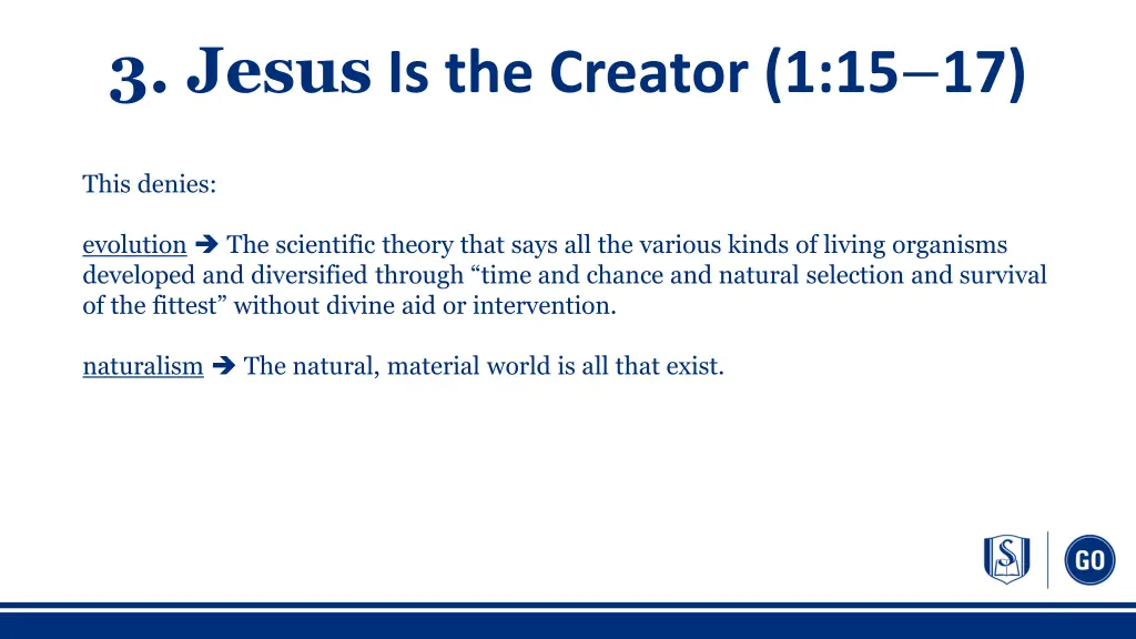 3 jesus is the creator 1 15 17