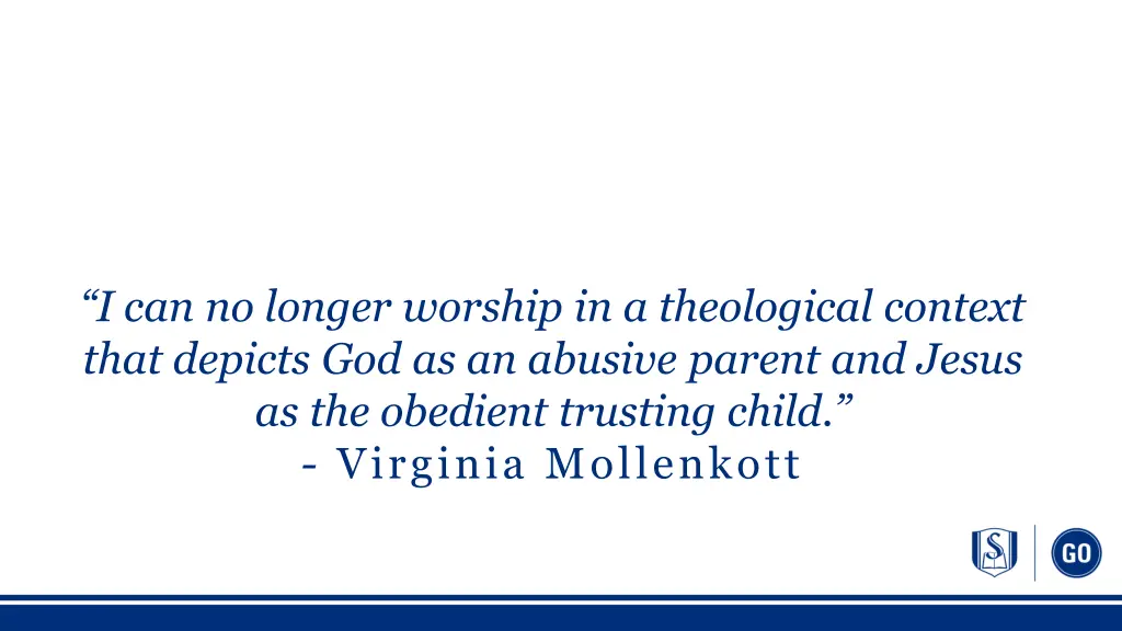 i can no longer worship in a theological context