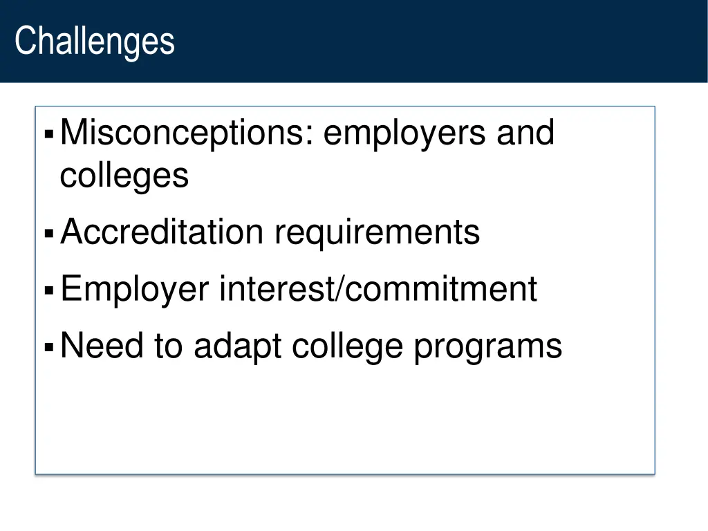 challenges